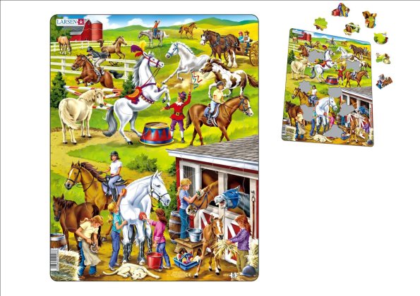 Larsen Puzzle - Horses