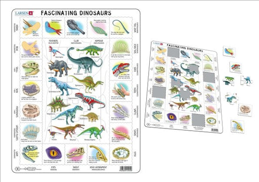 Larsen Puzzle - Fascinating Dinosaurs