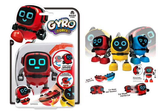 Gyro Force Robot - Speed (Red)