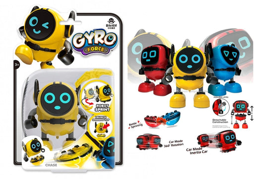 Gyro Force Robot - Chase (Yellow)