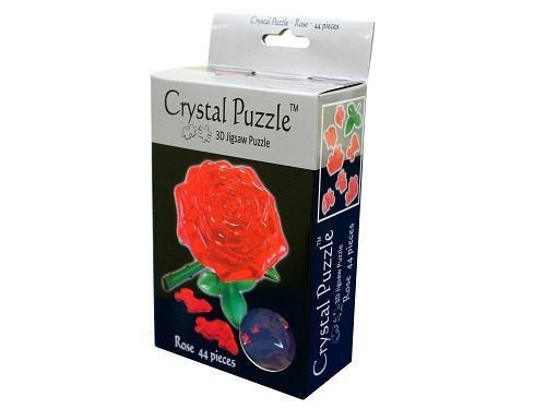 Crystal Puzzle - Red Rose