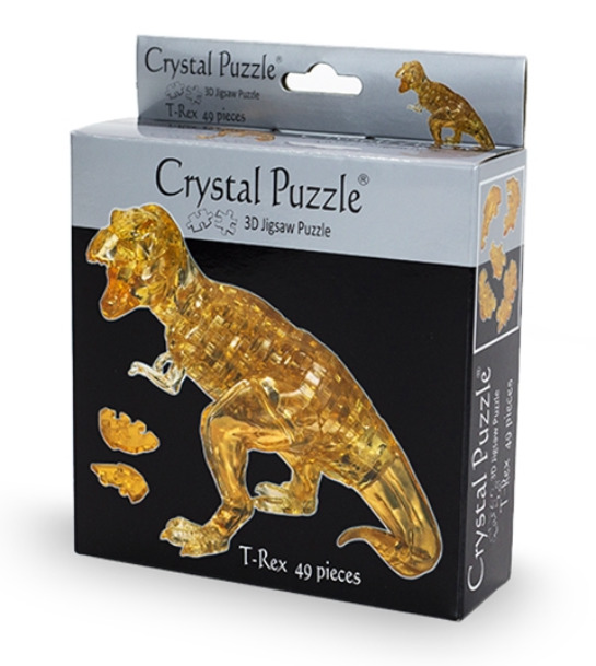 Crystal Puzzle - T-Rex Brown