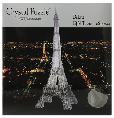 Crystal Puzzle - Eiffel Tower Clear