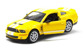 Kinsmart - 2007 Shelby GT500 - Yellow