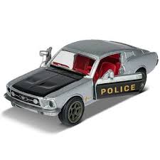 Majorette: Metal Series Vintage Deluxe - Ford Mustang Fastback (Police)