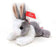 Aurora: Mini Flopsies Baby Bunny - Grey/White 20cm