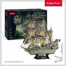 CubicFun 3D Puzzle - Flying Dutchman LED Lights