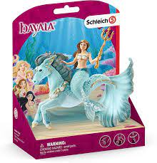 Schleich - Mermaid Eyela on Underwater Horse