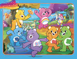 Holdson 30pc Frame Tray Puzzle - Care Bears Keep Caring & Sparkle On