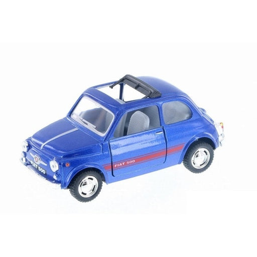 Kinsmart - Fiat 500 (Dark Blue)