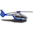 Majorette: Helicopter - H145 Police Grey/Blue