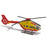 Majorette: Helicopter - H145 Securite Civile Yellow/Red