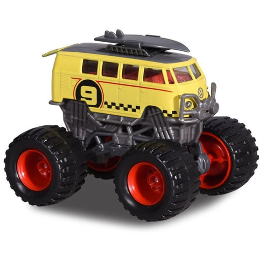 Majorette: Monster Rockerz - VW T1 Surf Bus Yellow