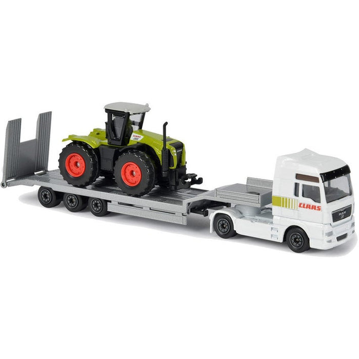 Majorette Transporter - MAN TBX XXL Transporter with Claas Xerion 5000