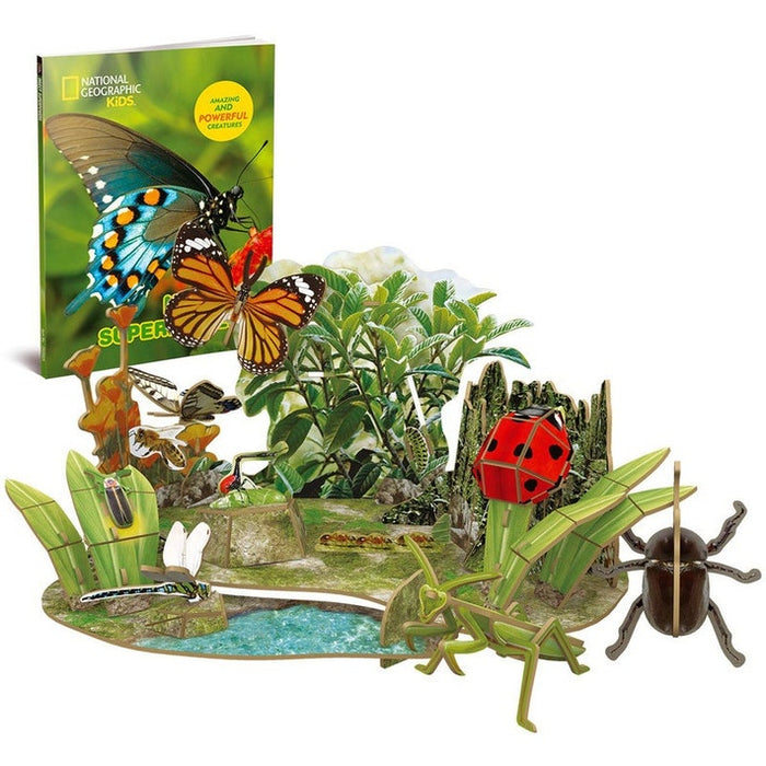 CubicFun 3D Puzzle - National Geographic Kids Insect Superpowers