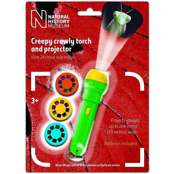 Brainstorm Toys - Torch & Projector National History Museum - Creepy Crawly