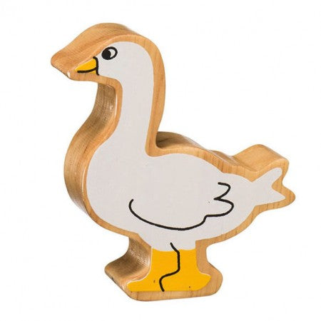 Lanka Kade: Wooden Animals - White Goose