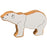 Lanka Kade: Wooden Animals - Polar Bear