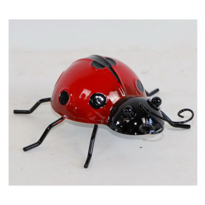 Garden Decor - Ladybug Small Red