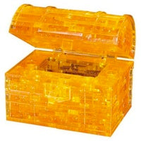 Crystal Puzzle - Treasure Chest Gold