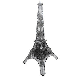 Crystal Puzzle - Eiffel Tower Black