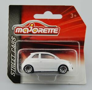 Majorette Street Cars - Fiat 500 White