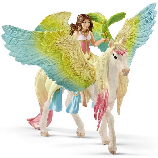 Schleich - Fairy Surah with Glitter Pegasus