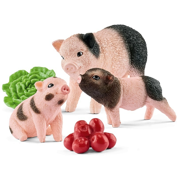 Schleich - Farm World - Miniature Pig Mother & Piglets