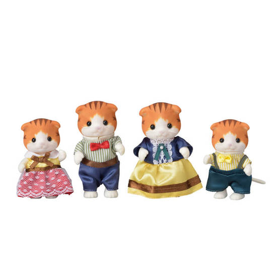 Sylvanian Families - Maple Cat Family