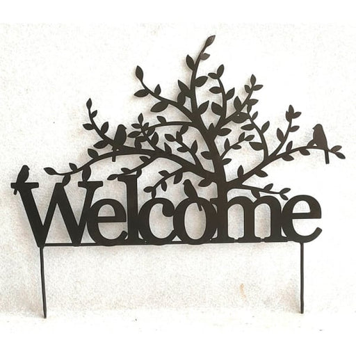 Garden Stake - Tree Welcome